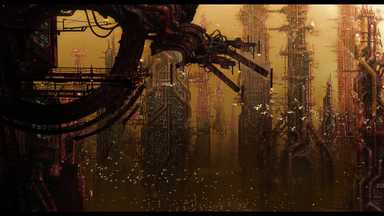 Ghost in the Shell, Cyberpunk, Ghost in the Shell 2 Unschuld, futuristisch, HD-Hintergrundbild HD wallpaper