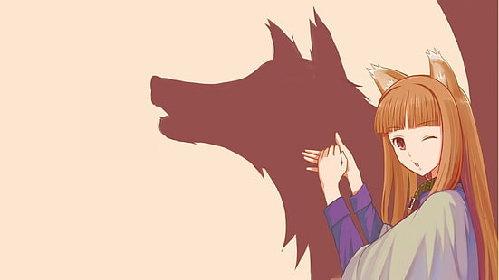 Anime Girls, Anime, Spice und Wolf, Holo, Okamimimi, HD-Hintergrundbild HD wallpaper