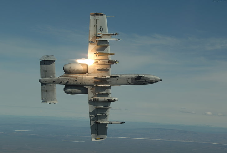 A-10 Thunderbolt II, US Army, US Air Force, aeromobili, Sfondo HD