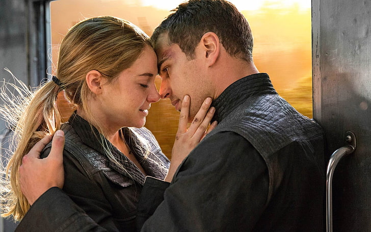 Divergent 2014 Movie HD Обои для рабочего стола 10, Шейлин Вудли и Тео Джеймс, HD обои