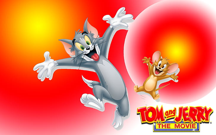 Tom and Jerry The Movie Desktop Hd Wallpaper за мобилни телефони Таблет и компютър 1920 × 1200, HD тапет