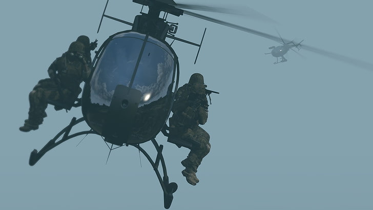 Arma 3, helicopters, video games, HD wallpaper