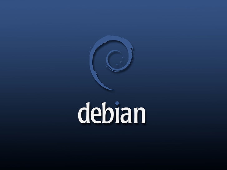 Логотип Debian, Linux, GNU, Debian, HD обои