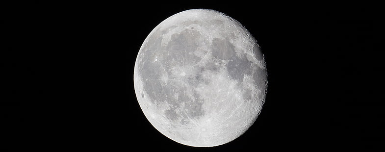 Moon HD Wallpaper, พระจันทร์เต็มดวง, อวกาศ, ธรรมชาติ, วอลล์เปเปอร์ HD HD wallpaper