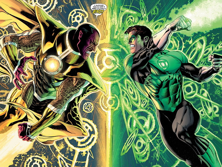 Green Lantern, Green Lantern Corps, Komik, Komik, Corps, Superhero, Wallpaper HD