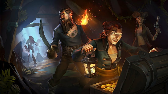Gra wideo, Sea Of Thieves, Tapety HD HD wallpaper