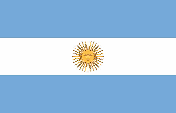 2000px флаг на Аржентина svg, HD тапет