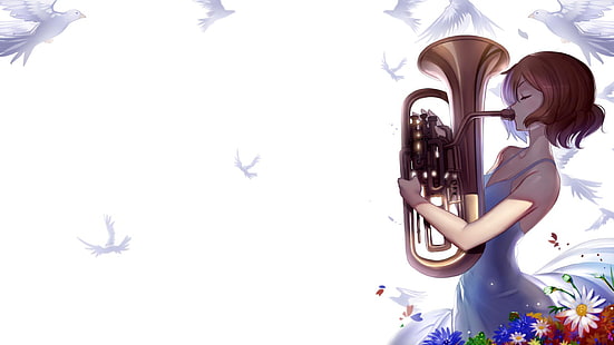 Anime, Suara!Euphonium, Kumiko Oumae, Wallpaper HD HD wallpaper
