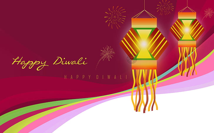 giorni festivi, 1920x1200, felice diwali, india, induismo, giorno festivo, hd, Sfondo HD