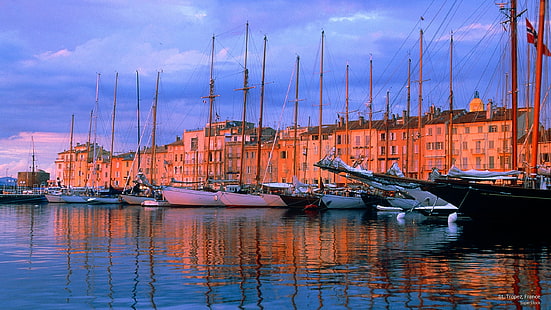 St. Tropez, France, Europe, HD wallpaper HD wallpaper