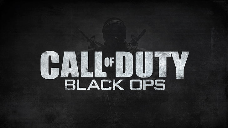 Call of Duty Black Ops wallpaper, Call of Duty: Black Ops, Call of Duty, minimalism, video games, HD wallpaper