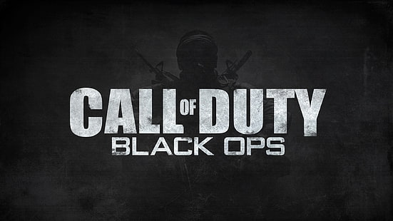 Fondo de pantalla de Call of Duty Black Ops, Call of Duty: Black Ops, Call of Duty, minimalismo, videojuegos, Fondo de pantalla HD HD wallpaper