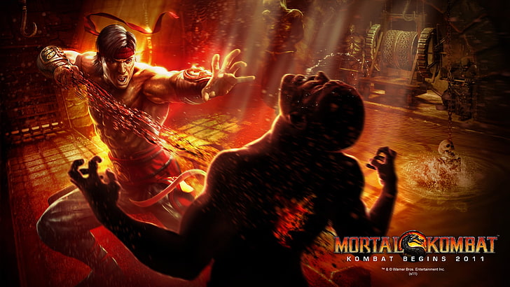 mortal kombat liu kang mortal kombat logo 1920x1080  Video Games Mortal Kombat HD Art , Mortal Kombat, liu kang, HD wallpaper