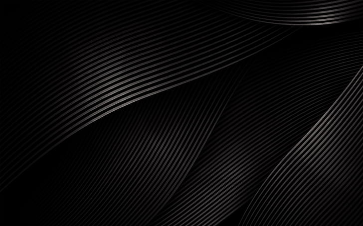 Black, Texture, Background, Abstract, black illustration, black, texture, background, HD wallpaper