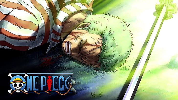 One Piece Zoro Vektorgrafik, Anime, One Piece, HD-Hintergrundbild