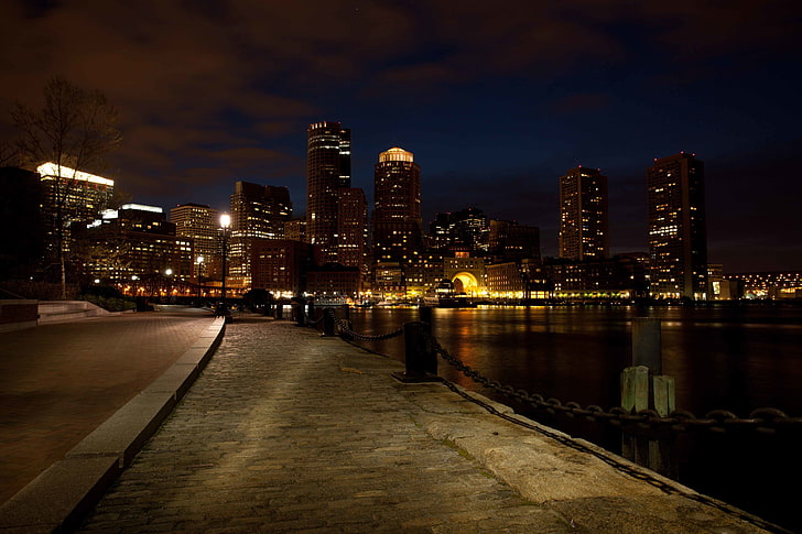 urban, Boston, HD wallpaper