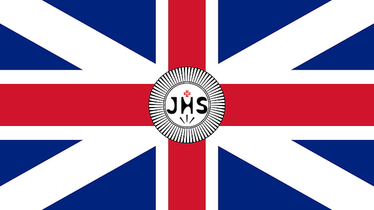 флаг, Англия, Исус Христос, Великобритания, HD тапет