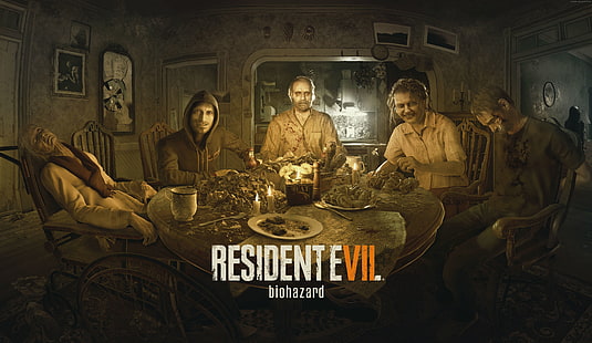 Resident Evil 7: Biohazard, Xbox One, VR, PS VR, PlayStation 4, HD тапет HD wallpaper