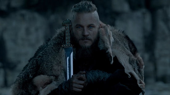 мужской персонаж викингов, телешоу, викинги, Рагнар Лотброк, викинги (телешоу), HD обои HD wallpaper