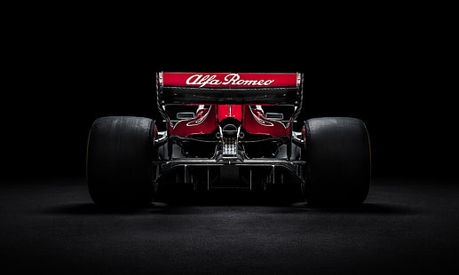 mobil balap Alfa Romeo merah dan hitam, Alfa Romeo Sauber C37, mobil F1, Formula 1, HD, 4K, Wallpaper HD HD wallpaper