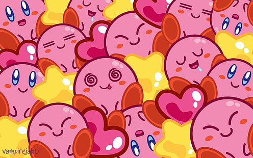 Kirby, nintendo, Wallpaper HD HD wallpaper