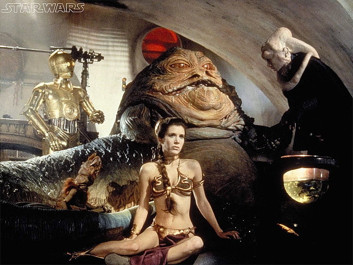 Plakat Gwiezdnych Wojen, Gwiezdne Wojny, Księżniczka Leia, science fiction, filmy, Tapety HD