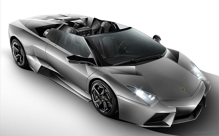 Lamborghini Reventon Roadster 4, gray sports car, roadster, lamborghini, reventon, cars, HD wallpaper