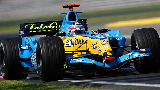 Formel 1, Motorsport, f-1, RENAULT R25, HD-Hintergrundbild HD wallpaper
