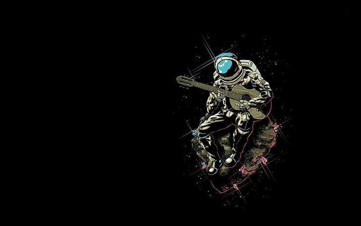 Astronaut cartoon HD wallpapers free download | Wallpaperbetter