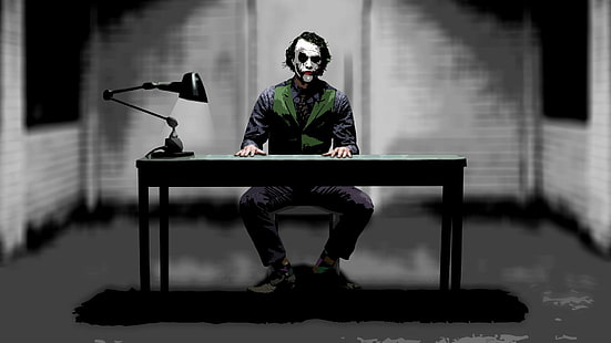 Batman, El caballero oscuro, Joker, Fondo de pantalla HD HD wallpaper