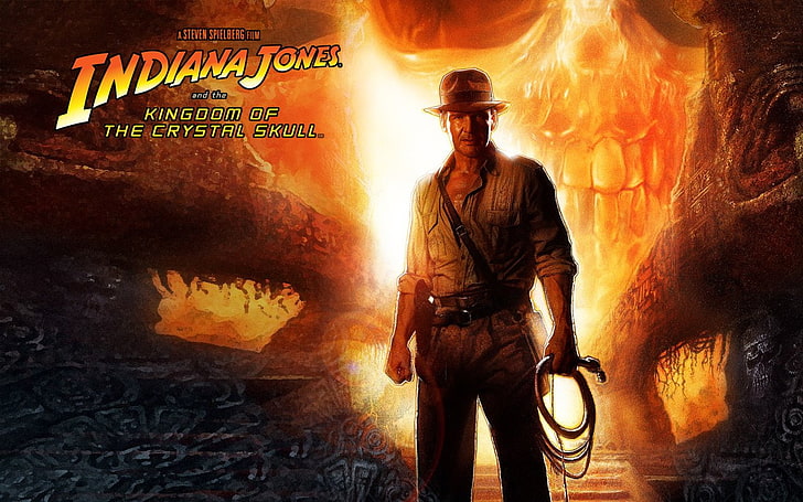 Indiana Jones, Indiana Jones y el reino de la calavera de cristal, Fondo de pantalla HD