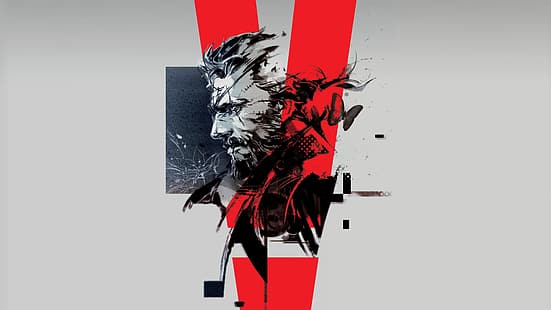 Metal Gear Solid, Metal Gear Solid V: The Phantom Pain, Big Boss, Fond d'écran HD HD wallpaper
