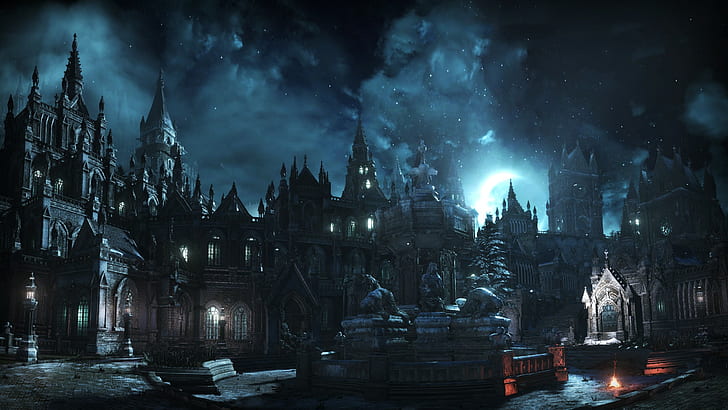 Dark Souls III, architektura gotycka, Irithyll, Tapety HD