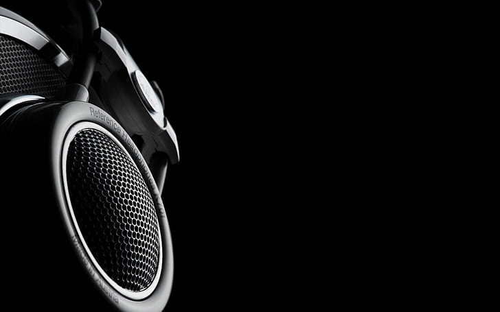 слушалки музика фотография черен фон akg 1920x1200 Развлечения Музика HD Art, Музика, слушалки, HD тапет