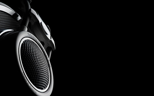 слушалки музика фотография черен фон akg 1920x1200 Развлечения Музика HD Art, Музика, слушалки, HD тапет HD wallpaper