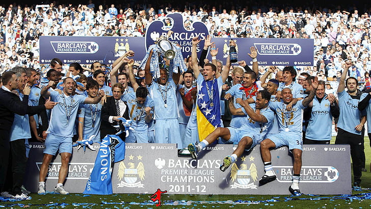футбол - Премьер-лига Barclays - Манчестер Сити - Куинз Парк Рейнджерс - Стадион Этихад, HD обои