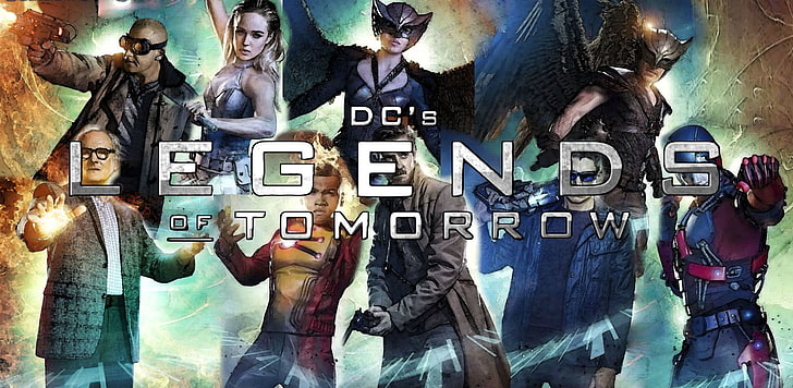 รายการโทรทัศน์ DC's Legends Of Tomorrow, Atom (การ์ตูนดีซี), Captain Cold, Firestorm (การ์ตูน), Hawkgirl, Hawkman, Heat Wave (การ์ตูนดีซี), Martin Stein, Rip Hunter, White Canary (การ์ตูนดีซี), วอลล์เปเปอร์ HD
