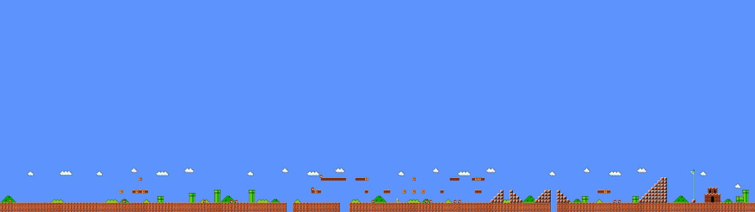 Screenshot der Super Mario-Spieleanwendung, Videospiele, Mario Bros., HD-Hintergrundbild HD wallpaper