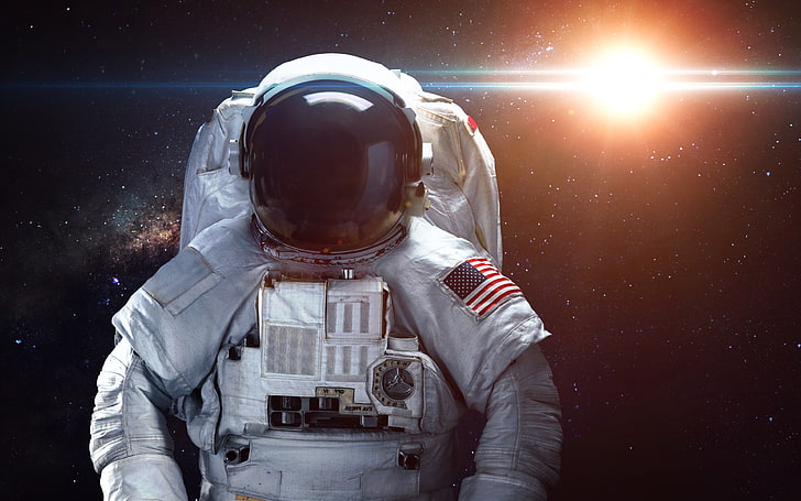 Astronaut 4k Computer-Desktop-Hintergrund kostenlos, HD-Hintergrundbild