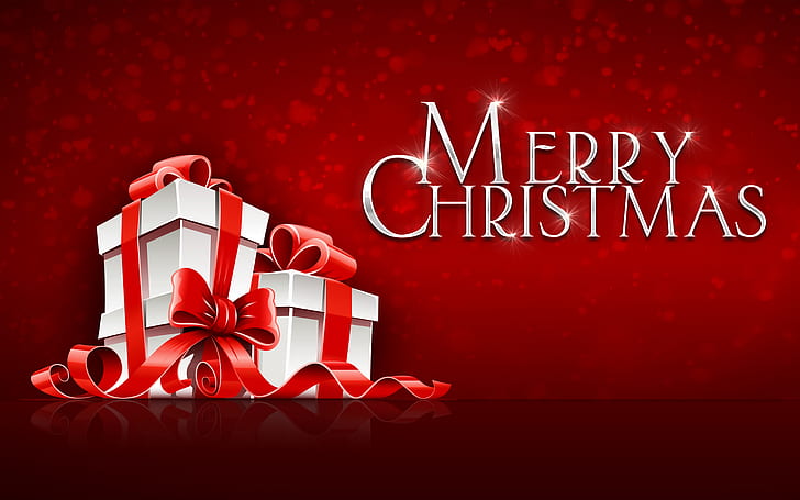 2014 Merry Christmas HD, feliz ilustración de navidad, navidad, 2014, feliz, Fondo de pantalla HD