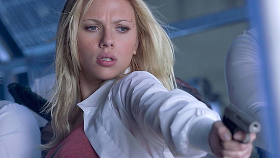 Scarlett Johansson, The Island, kvinnor, skådespelerska, HD tapet HD wallpaper