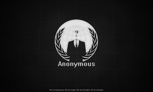 anonim logo, Teknoloji, Anonim, HD masaüstü duvar kağıdı HD wallpaper
