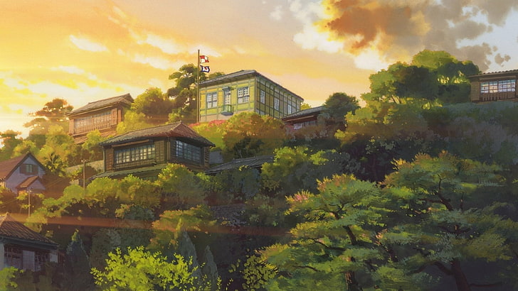 Film, From Up On Poppy Hill, HD tapet