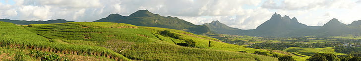 campo verde montagna, mauritius, mauritius, mauritius, campo verde, montagna, eutrofizzazione, ipossia, posizione, id, one and only, le saint, natura, asia, paesaggio, collina, paesaggi, scena rurale, guilin, all'aperto, agricoltura, bellezzaIn natura, viaggio, colore verde, Sfondo HD
