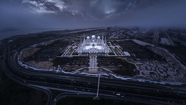 Arsitektur, Dubai, masjid, arsitektur Asia, Wallpaper HD | Wallpaperbetter