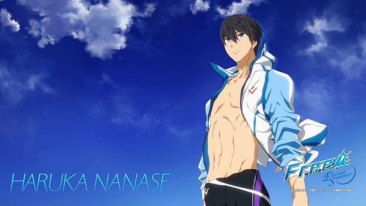 Anime, Gratis !, Haruka Nanase, Wallpaper HD