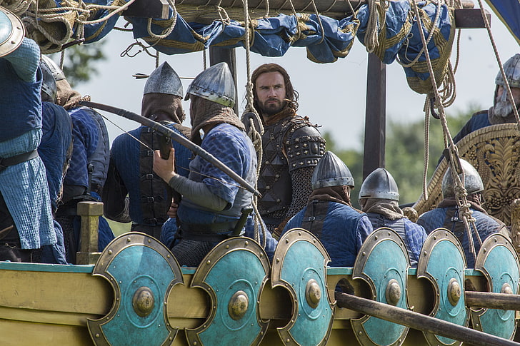 ship, soldiers, Vikings, The Vikings, Clive Standen, Rollo, HD wallpaper