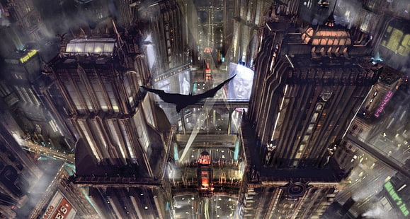 Batman: Arkham Knight, Rocksteady Studios, Batman, Gotham City, Videospiele, HD-Hintergrundbild HD wallpaper
