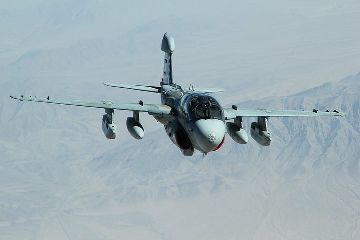 Jet Fighters, Northrop Grumman EA-6B Prowler, Aircraft, Military, Navy, Northrop Grumman, Warplane, HD wallpaper