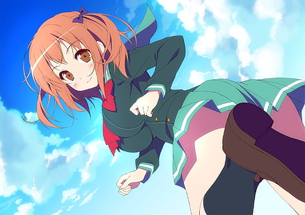 Anime, der Teufel ist ein Teil-Timer !, Chiho Sasaki, Hataraku Maou-sama!, HD-Hintergrundbild HD wallpaper